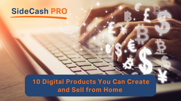 10 Digital Products You Can Create and Sell from Home